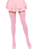 Leg Avenue (США) Щільні непрозорі панчохи Leg Avenue Opaque Nylon Thigh Highs Pink, One Size