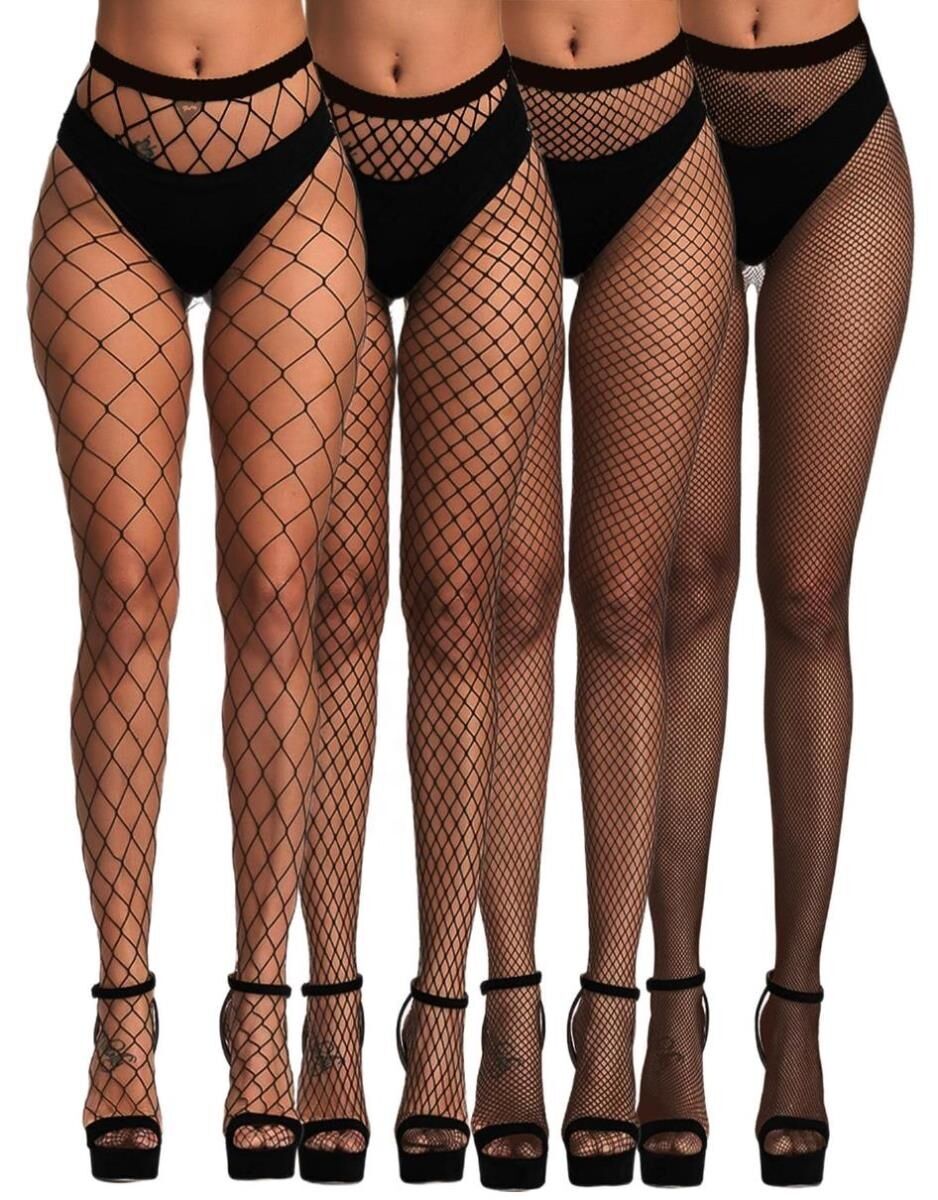 JSY (Китай) Комплект колготок JSY WW7040 Black One Size (4 шт)