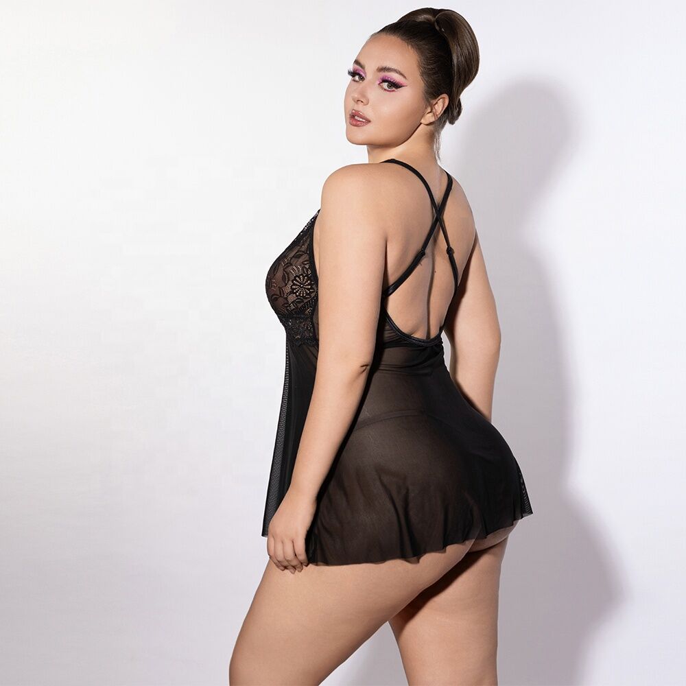 JSY (Китай) Сукня JSY P61151 Black Plus Size
