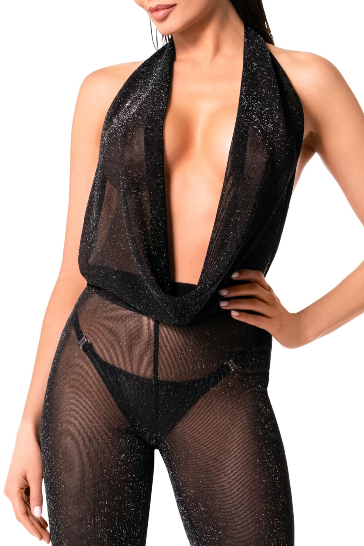 Noir Handmade (Польща) Комбінезон Noir Handmade F350 Shiny tulle overall - M