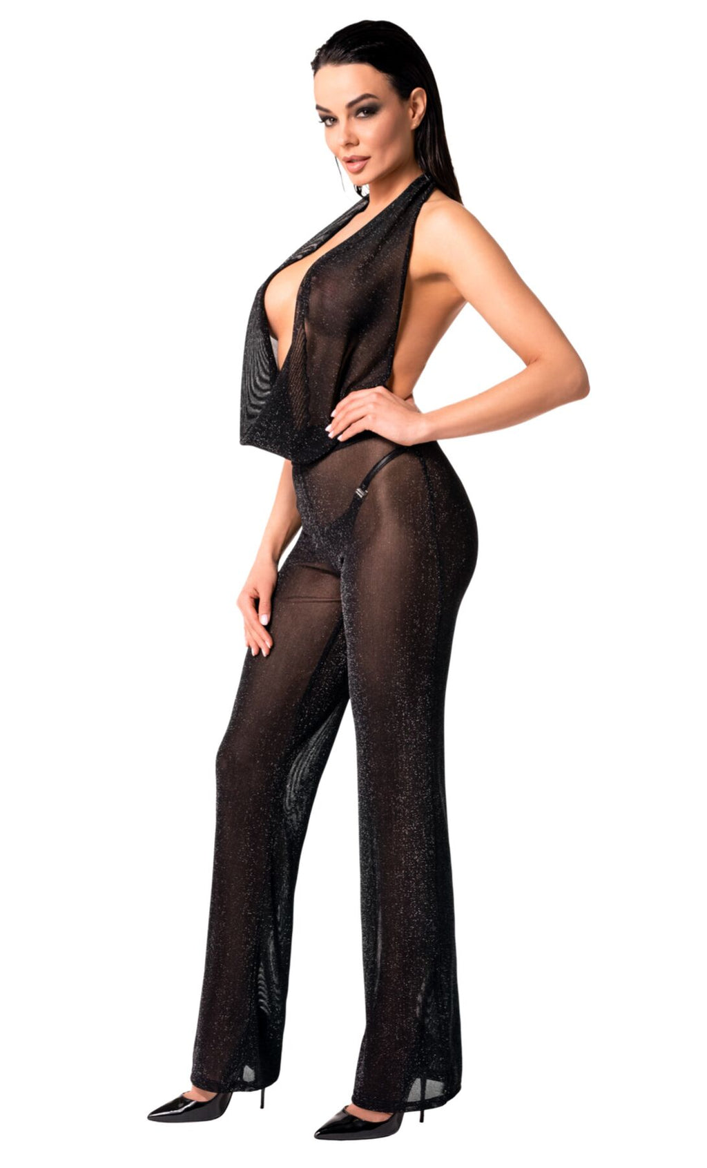 Noir Handmade (Польща) Комбінезон Noir Handmade F350 Shiny tulle overall - 3XL
