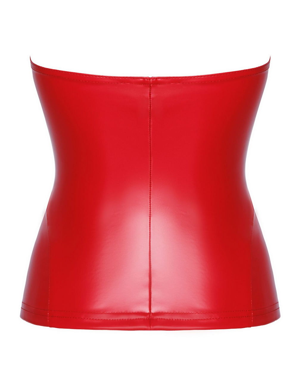 Noir Handmade (Польща) Корсет Noir Handmade F355 Red powerwetlook corset - XXL