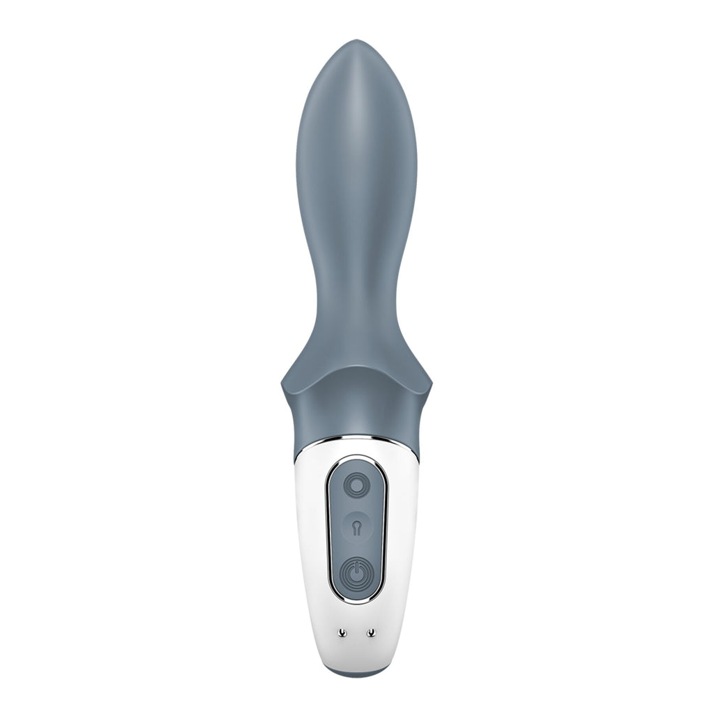 Анальний надувний вібратор Satisfyer Air Pump Booty 1, гнучкий стовбур
