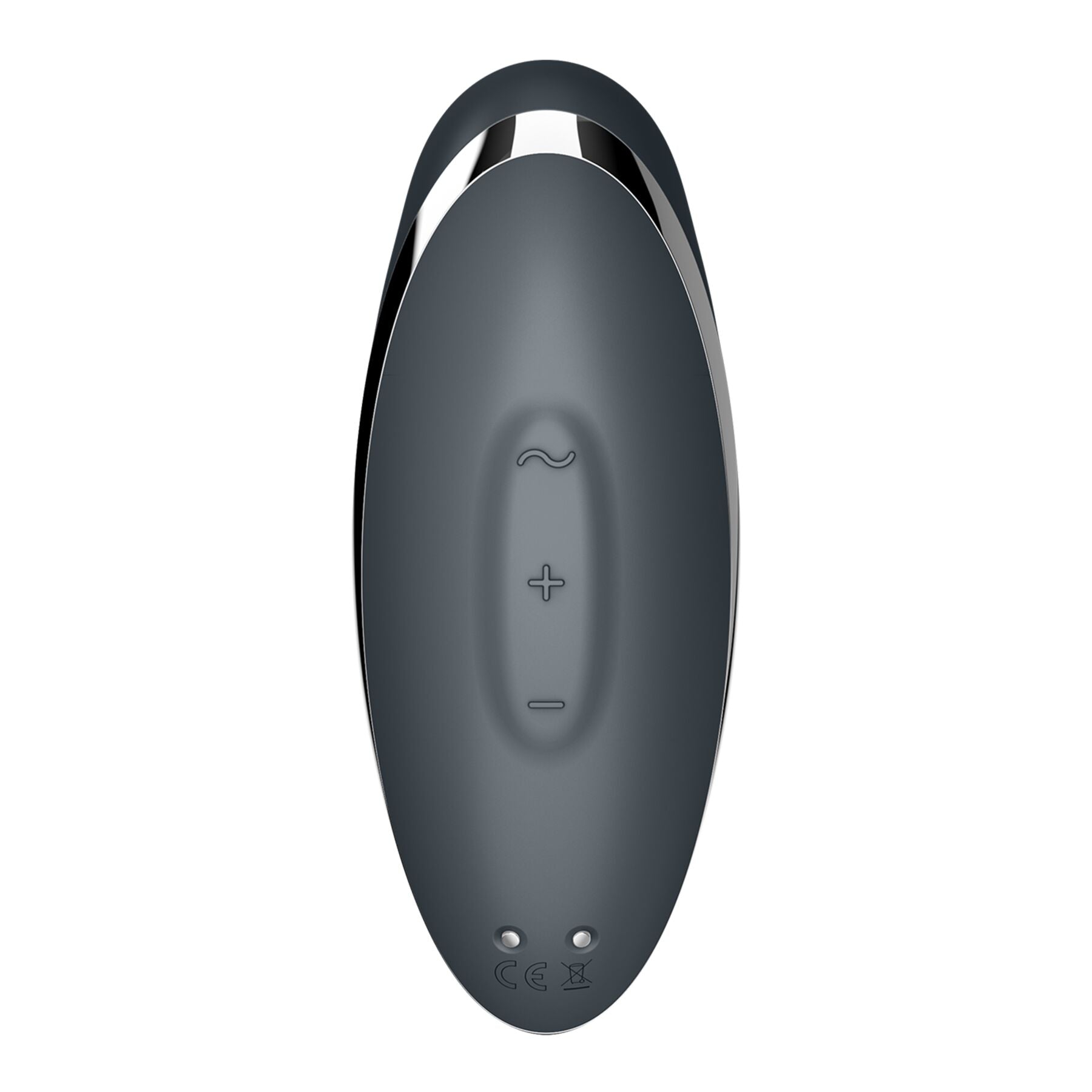Вібростимулятор-пульсатор Satisfyer Tap & Climax 2 Grey, ефект постукування паль