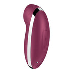 Вібростимулятор-пульсатор Satisfyer Tap & Climax 2 Red, ефект постукування пальц