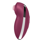Вібростимулятор-пульсатор Satisfyer Tap & Climax 2 Red, ефект постукування пальц