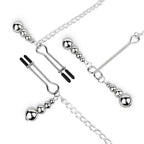Затискачі для сосків та клітора Bedroom Fantasies: Nipple and Clitoris Clamps - Silver