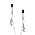 Затискачі для сосків та клітора Bedroom Fantasies: Nipple and Clitoris Clamps - Silver