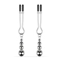 Bedroom Fantasies (Нідерланди) Затискачі для сосків Bedroom Fantasies: Nipple Clamps with Beaded Chain - Silver