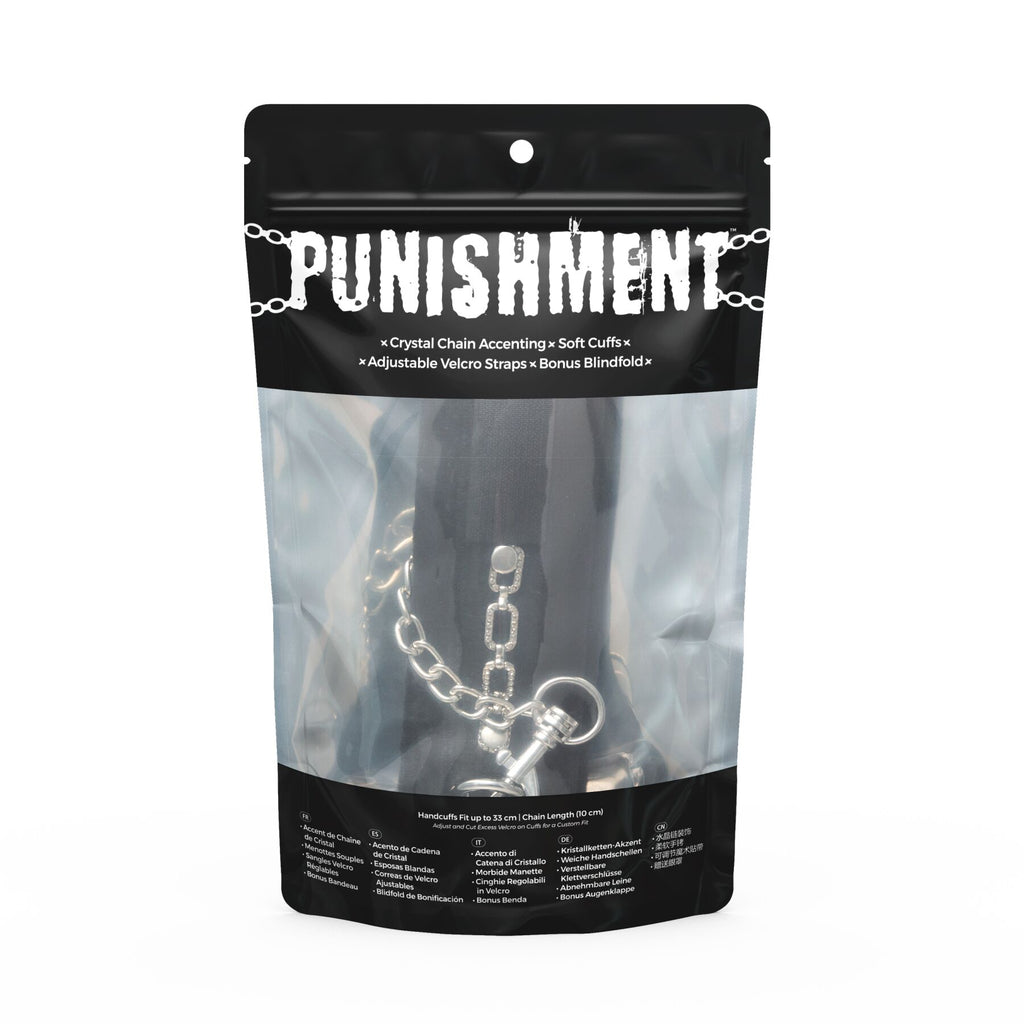 Punishment (Канада) Наручники Punishment - Crystal Detail Handcuffs - Black