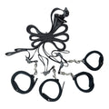 Punishment (Канада) Розтяжка на ліжко Punishment - 5-Piece Bed Restraint Kit - Black