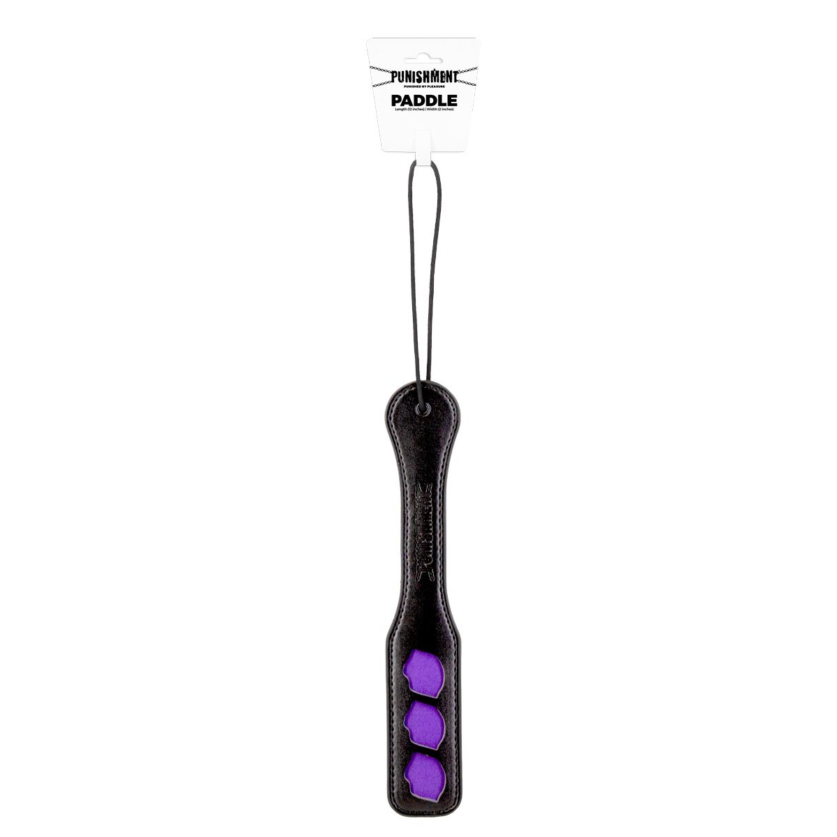Punishment (Канада) Паддл Punishment - Purple Lips Paddle - Black