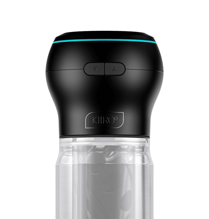 Kiiroo (Нідерланди) Мастурбатор Kiiroo Feel Pocket Crystal зі всмоктувальною інтерактивною насадкою PowerBlow Combo Set