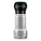 Мастурбатор Kiiroo Feel Pocket Crystal зі всмоктувальною інтерактивною насадкою PowerBlow Combo Set