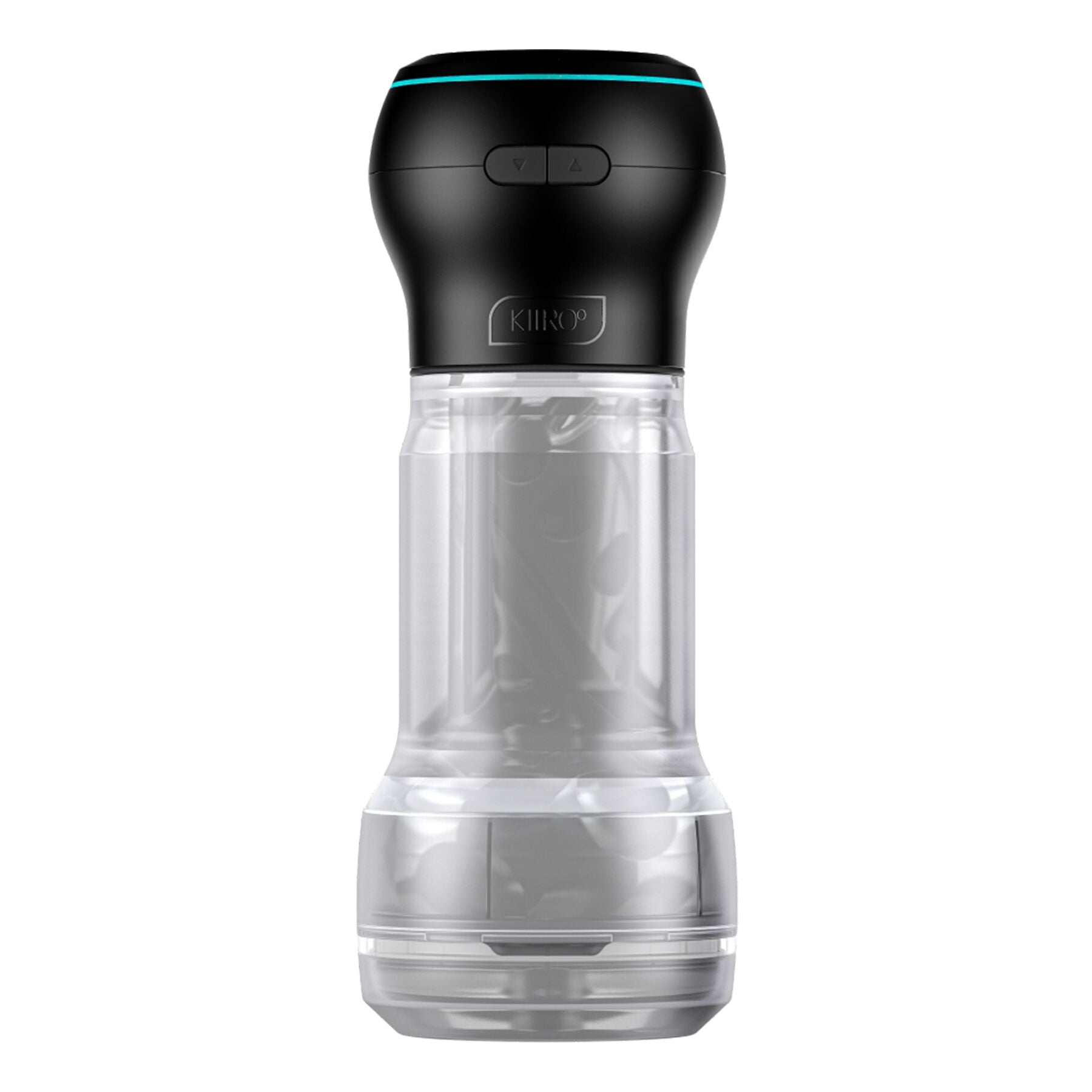 Kiiroo (Нідерланди) Мастурбатор Kiiroo Feel Pocket Crystal зі всмоктувальною інтерактивною насадкою PowerBlow Combo Set