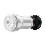 Мастурбатор Kiiroo Feel Pocket Crystal зі всмоктувальною інтерактивною насадкою PowerBlow Combo Set