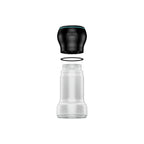 Мастурбатор Kiiroo Feel Pocket Crystal зі всмоктувальною інтерактивною насадкою PowerBlow Combo Set