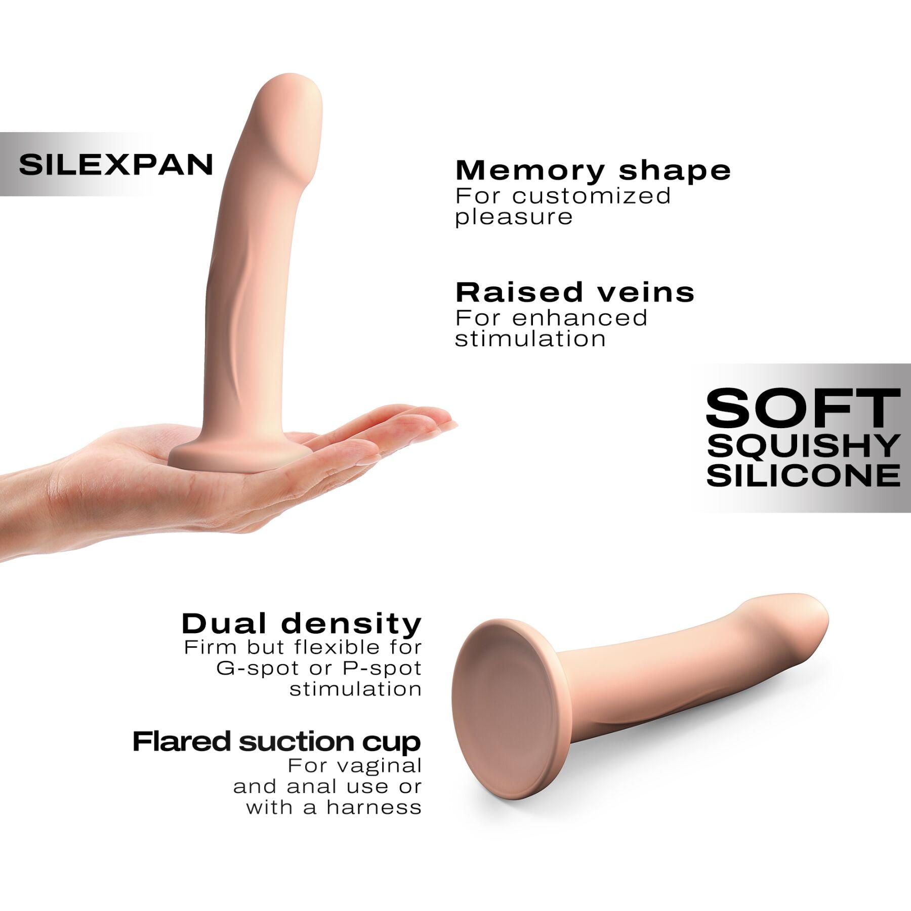 Фалоімітатор Dorcel Real Pleasure S Vanilla