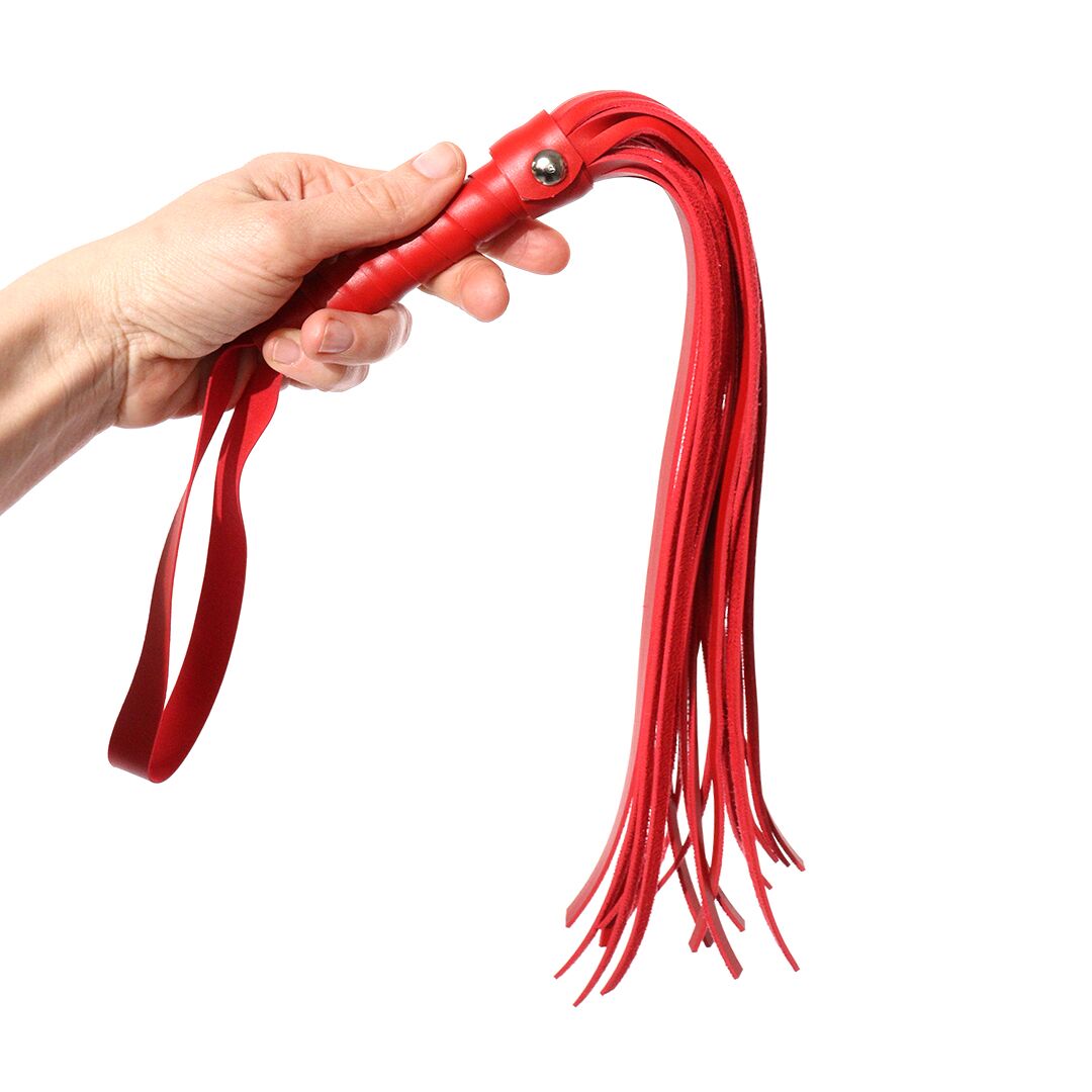 Батіг Flogger Art of Sex, Червоний