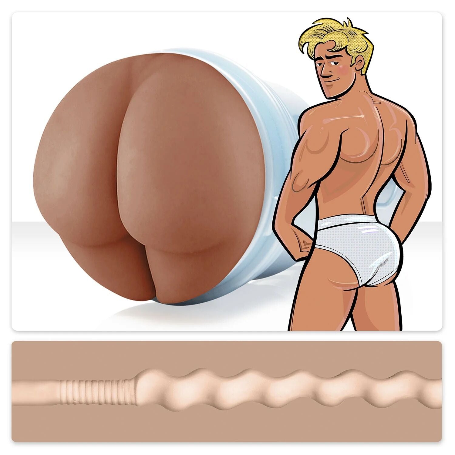 Fleshlight (США) Мастурбатор Fleshjack Power Bottom