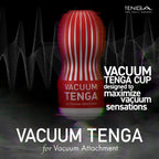 Мастурбатор VACUUM TENGA CUP, сумісний з насадками Tenga Vacuum Controller I та II, Tenga VACUUM MAX