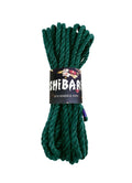 Feral Feelings (Україна) Джутова мотузка для шибарі Feral Feelings Shibari Rope, 8 м зелена