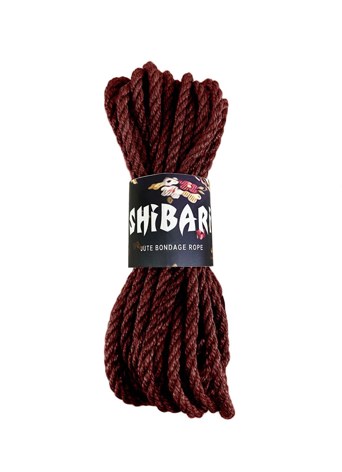 Feral Feelings (Україна) Джутова мотузка для шибарі Feral Feelings Shibari Rope, 8 м коричнева