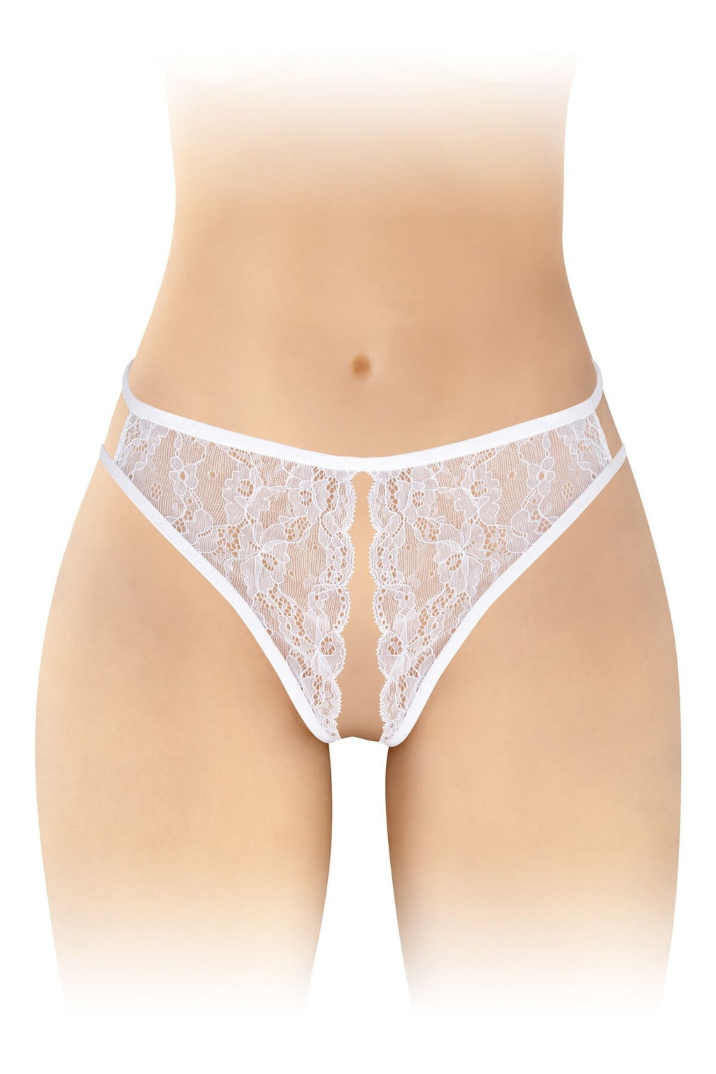 Fashion Secret (Франція) Трусики з відкритим доступом Fashion Secret Victoria White, мереживо
