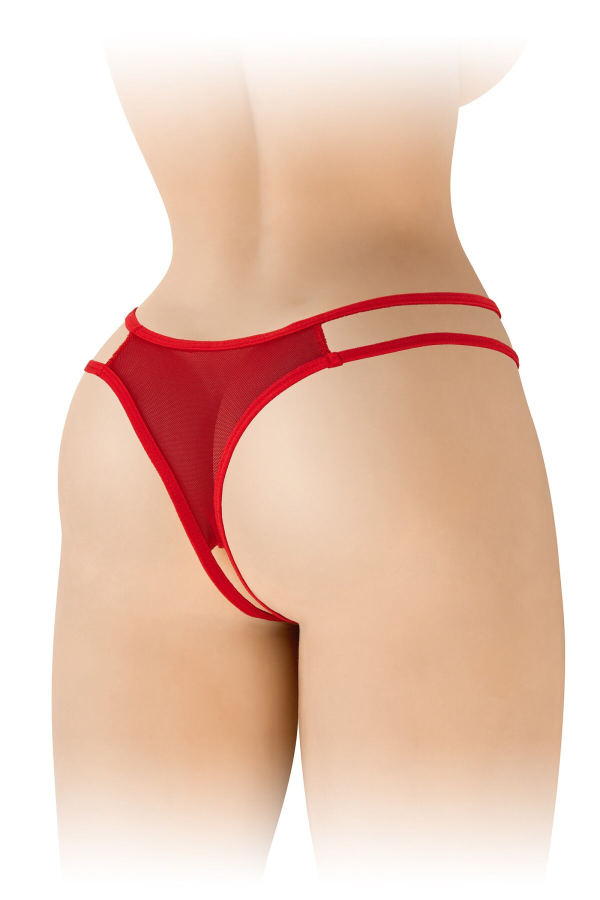 Fashion Secret (Франція) Трусики з відкритим доступом Fashion Secret Victoria Red, мереживо