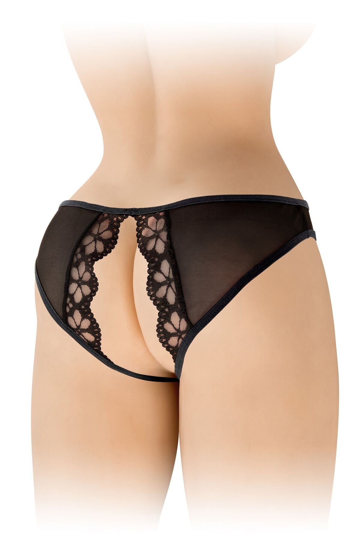 Fashion Secret (Франція) Трусики з відкритим доступом Fashion Secret Ambre Black, сітка