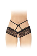 Fashion Secret (Франція) Трусики з відкритим доступом Fashion Secret Celia Black, лямки на талії