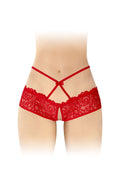 Fashion Secret (Франція) Трусики з відкритим доступом Fashion Secret Celia Red, лямки на талії