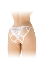 Мереживні трусики з доступом Fashion Secret Zoe White, з бантиком