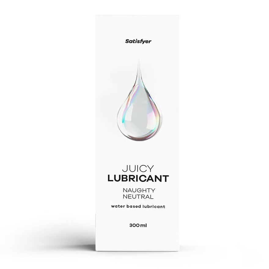 Satisfyer (Німеччина) Лубрикант на водній основі Satisfyer Juicy Lubricant Naughty Neutral water based 300 мл