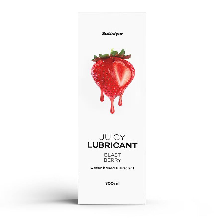 Satisfyer (Німеччина) Лубрикант на водній основі Satisfyer Juicy Lubricant Blast Berry water based 300 мл