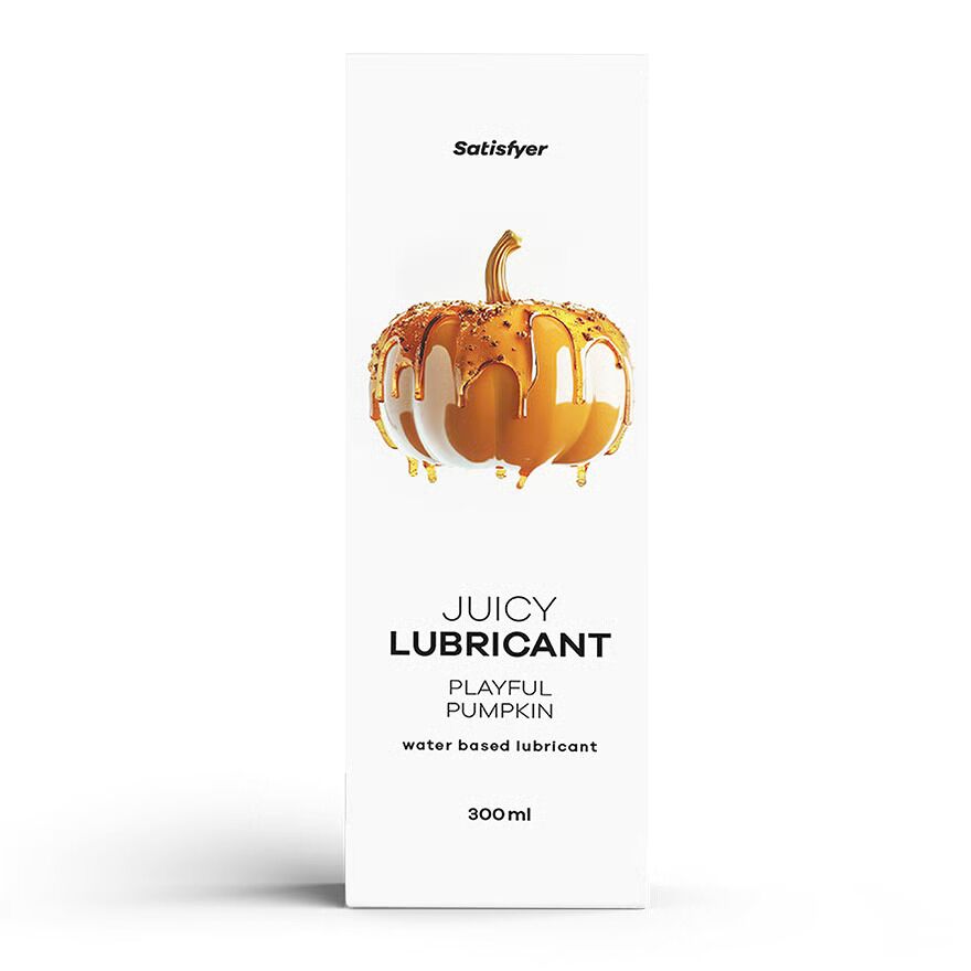 Satisfyer (Німеччина) Лубрикант на водній основі Satisfyer Juicy Lubricant Playful Pumpkin water based 300 мл