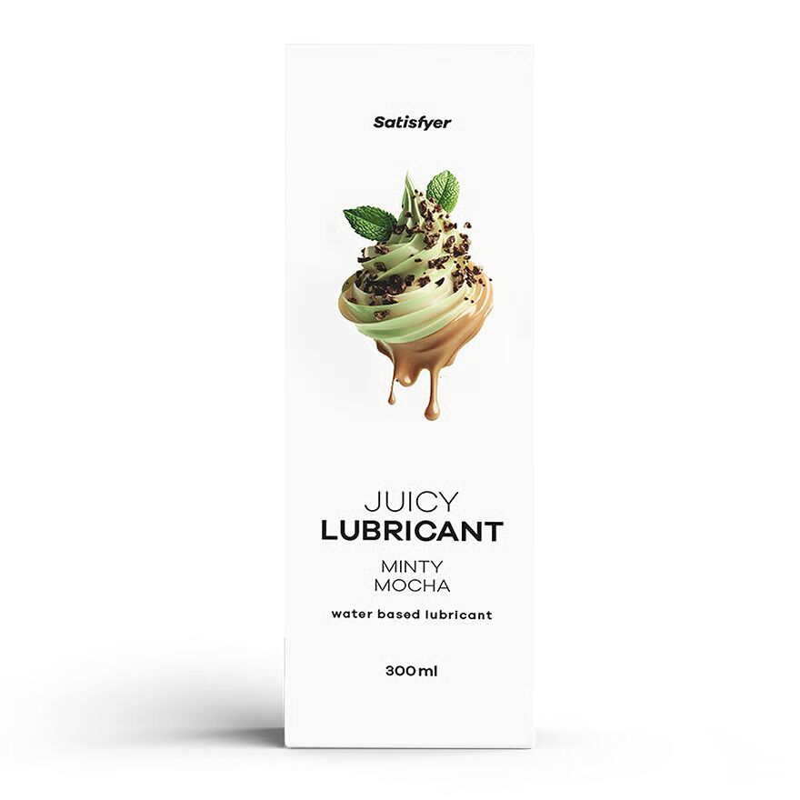 Satisfyer (Німеччина) Лубрикант на водній основі Satisfyer Juicy Lubricant Minty Mocha water based 300 мл