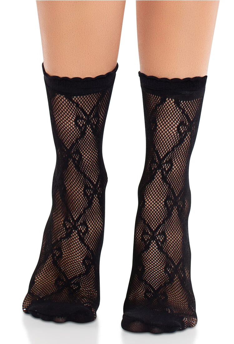 Leg Avenue (США) Шкарпетки Leg Avenue Bow Net Anklets
