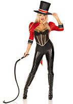 Костюм циркачки Leg Avenue Circus Ringmaster Diva Catsuit