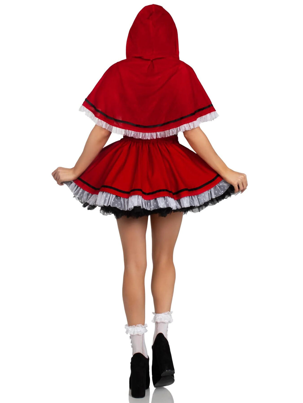 Leg Avenue (США) Костюм Червоної Шапочки Leg Avenue Flirty Miss Red Top and Skirt M