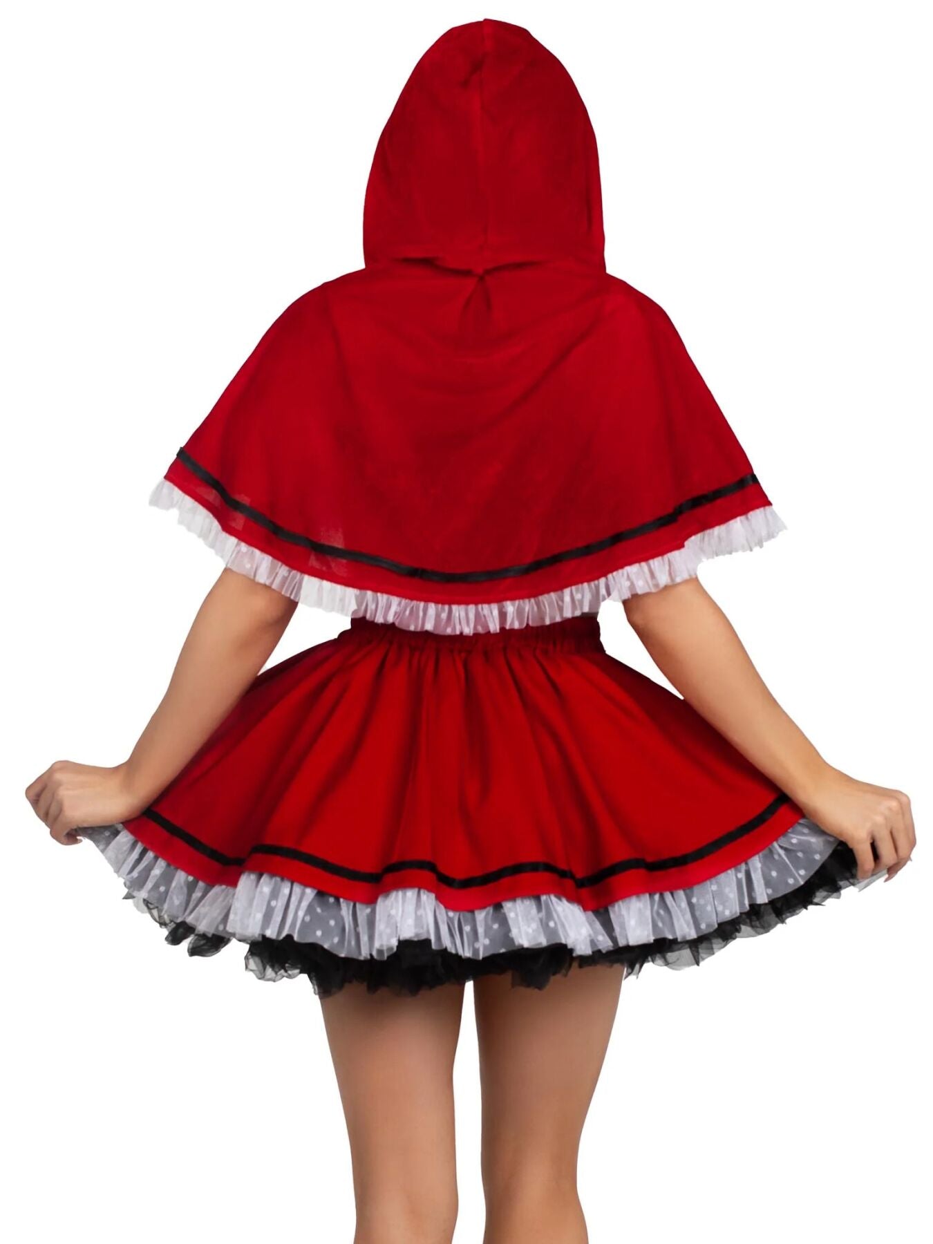 Leg Avenue (США) Костюм Червоної Шапочки Leg Avenue Flirty Miss Red Top and Skirt M