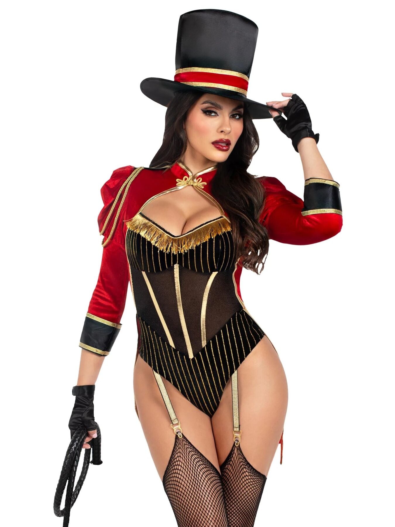 Leg Avenue (США) Костюм циркачки Leg Avenue Ravishing Ringmaster Bodysuit L