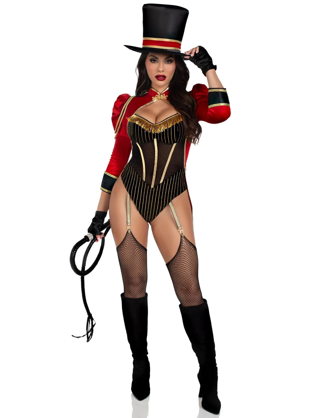 Leg Avenue (США) Костюм циркачки Leg Avenue Ravishing Ringmaster Bodysuit S