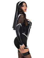 Костюм черниці Leg Avenue Holy Hottie Dress