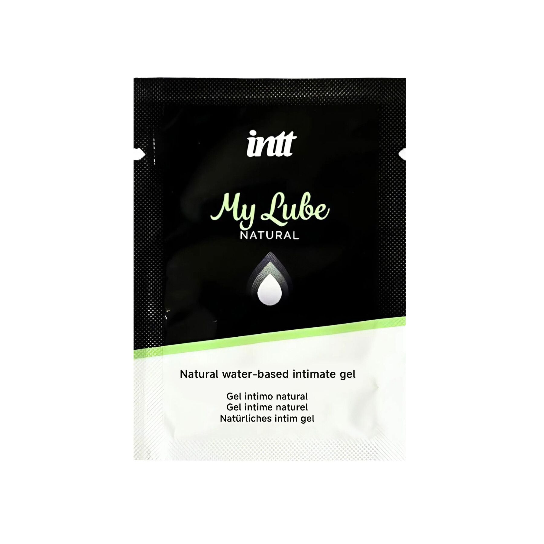 Intt (Бразилия-Португалия) Пробник лубриканта на водній основі Intt My Lube Natural, 2 мл
