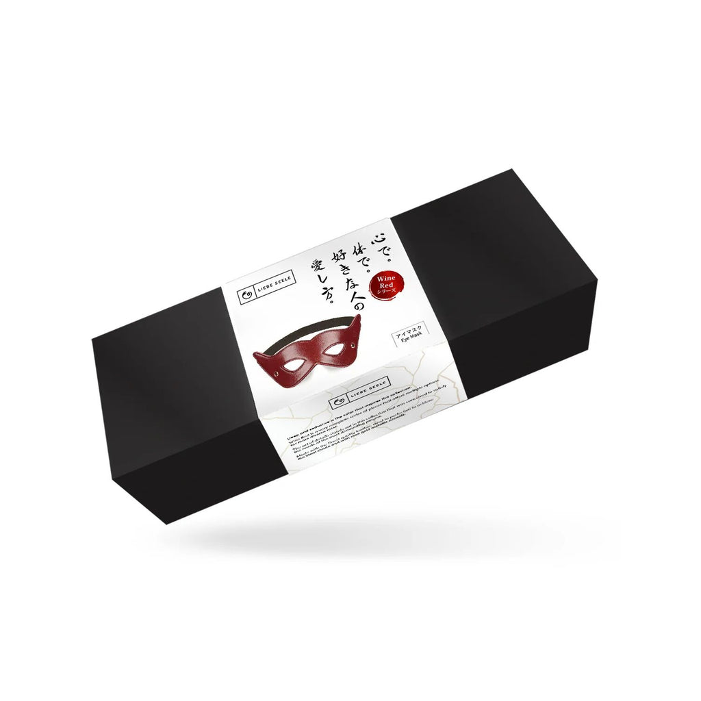 Liebe Seele (Японія) Шкіряна маска на очі Liebe Seele Wine Red Eye Mask