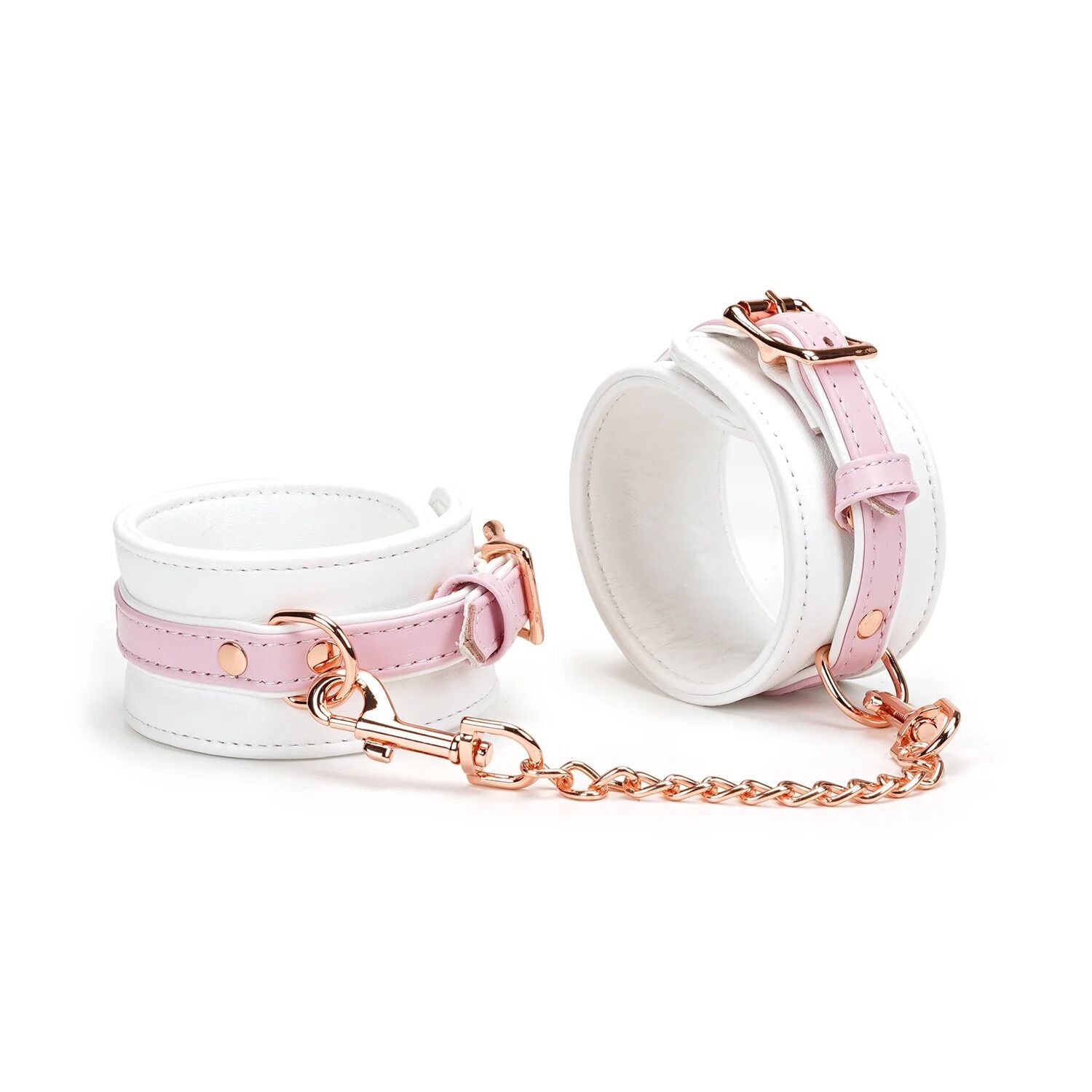 Liebe Seele (Японія) Поножі Liebe Seele White & Pink Fairy Leather Ankle Cuffs