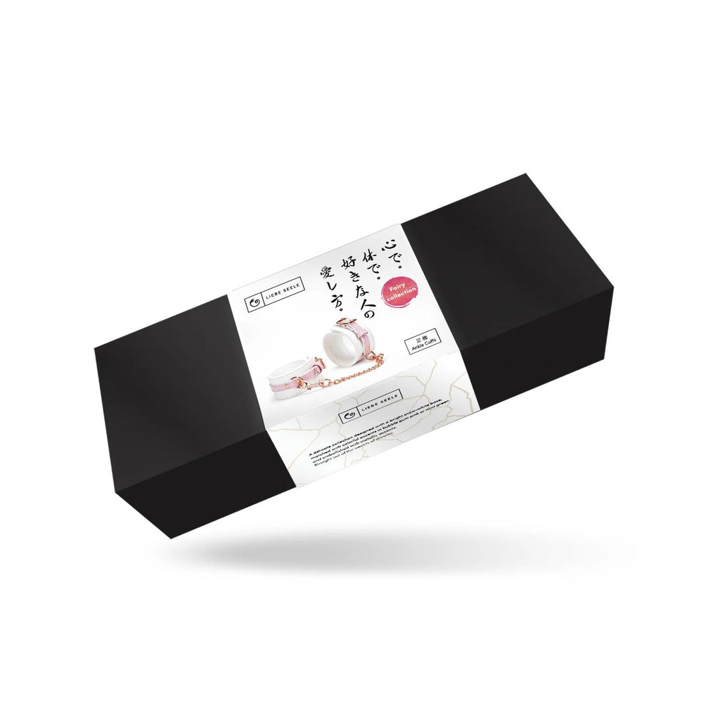 Liebe Seele (Японія) Поножі Liebe Seele White & Pink Fairy Leather Ankle Cuffs