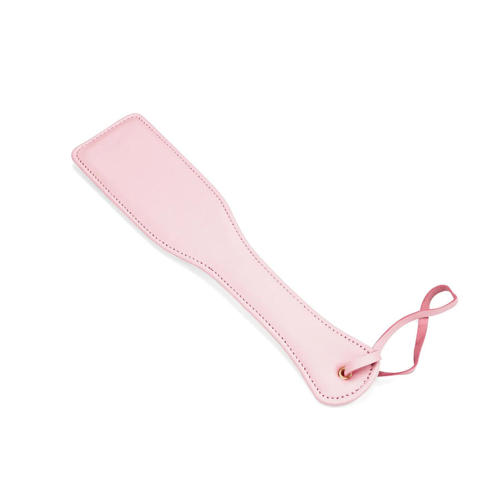 Liebe Seele (Японія) Паддл Liebe Seele White & Pink Leather Paddle