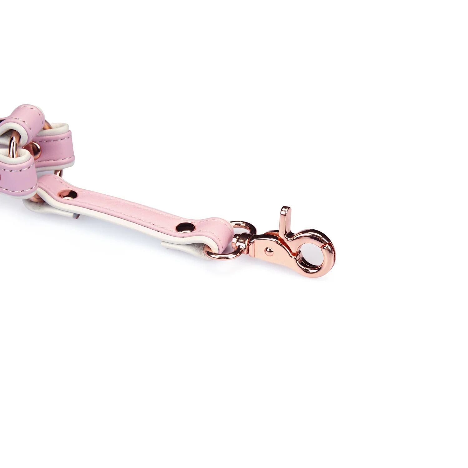 Liebe Seele (Японія) Хрестовина Liebe Seele White & Pink Leather Hogtie